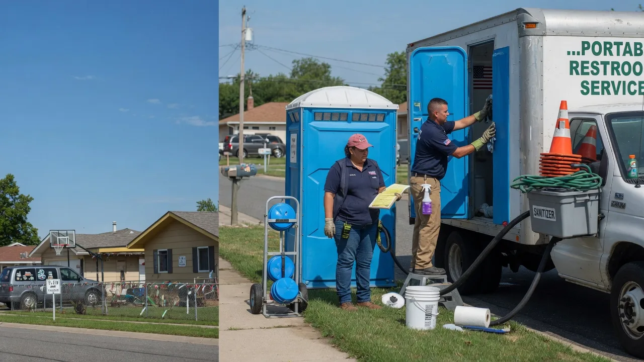 Porta Potty Rental in East Dubuque, IL near me